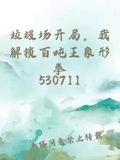 垃圾场开局，我解锁百吨王象形拳