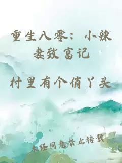 重生八零：小辣妻致富记